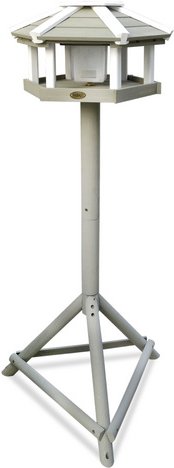 HABAU Vogelhaus »Oslo«, BxHxT: 38 x 23 x 38 cm, Holz - grau