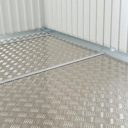 BIOHORT Bodenplatte »Europa« - silberfarben