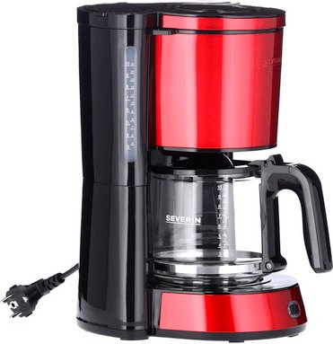 SEVERIN Kaffeemaschine »KA 4817«, 1000 w - rot