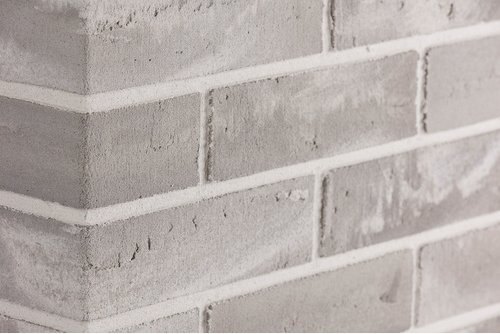 ELABRICK Verblender »Elabrick«, Eckverblender Ibiza 71x115/240 mm - 2m¹ - grau | weiss