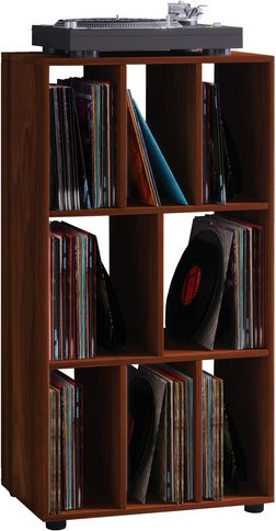 VCM Regal »Schaltino «, BxHxL: 36 x 115 x 60 cm, Holzwerkstoff - braun