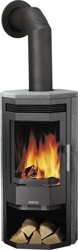 Thumbnail - JUSTUS Kaminofen »Usedom 5«, grau, Speckstein, 5 kW