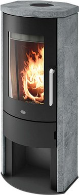 BLAZE Kaminofen »Ginevra«, Speckstein, 8 kW, Dauerbrand geeignet - schwarz