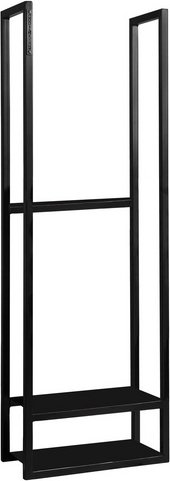 Thumbnail - Wilk Kaminholzregal »ATOS«, HxBxT: 120 x 40 x 20 cm, geeignet für Innen- und Außenbereiche - schwarz