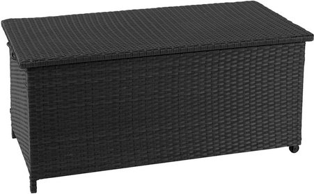 MVG Kissenbox »MVG-D88«, BxHxT: 135 x 63 x 52 cm, 320 L - schwarz