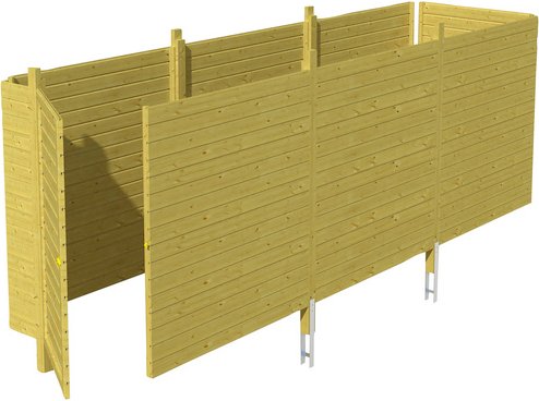 Thumbnail - SKANHOLZ Brüstung, Breite: 78,5 cm, grün - gruen