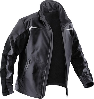 Thumbnail - KÜBLER Softshelljacke »WEATHER«, Polyester - grau