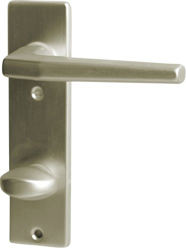 ALPERTEC Kurzschild-Garnitur »Florence«, Aluminium - silberfarben