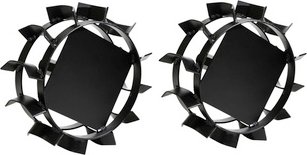 AL-KO Stahlradsatz für Pflüge, schwarz