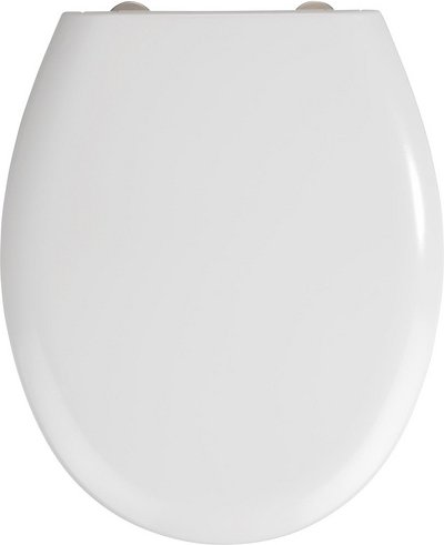 WENKO WC-Sitz »Rieti«, Duroplast, oval, mit Softclose-Funktion - weiss