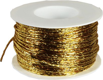 Flowerbox Draht - goldfarben