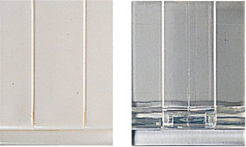 KLEINE WOLKE Duschvorhangklammern, 4,5 cm, transparent