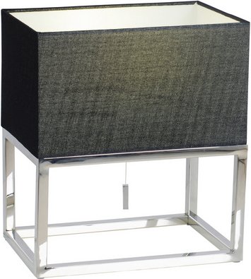 NÄVE Tischleuchte »Alfa«, BxL: 190 x 300 mm, ohne Leuchtmittel - schwarz