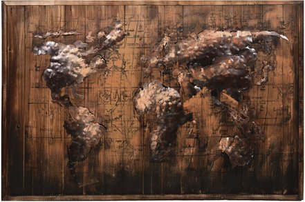 INTERIA Home & Living Wandbild, Stahlblech, mehrfarbig - bunt