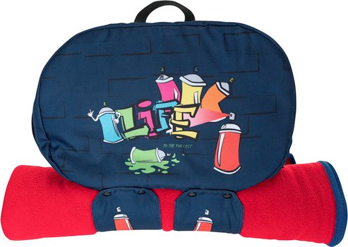 Kids Experts Rucksack »Graffiti«, Polyester - blau