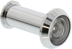 Intersteel Türspion, chromfarben, Messing, Geeignete Türstärke: 60 mm - silberfarben