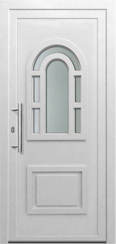 KNOCK Kunststoff-Haustür »ZEUS«, weiß - weiss