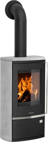 JUSTUS Kaminofen »Reno R«, schwarz/grau, Speckstein, 6 kW, Dauerbrand geeignet