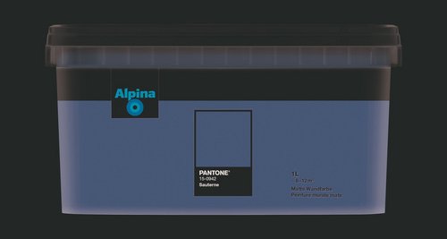 ALPINA Wandfarbe »PANTONE«, Sauterne, matt, 1 l - gelb