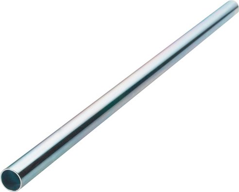 DÖRNER+HELMER Achsrohr, verzinkter Stahl, silberfarben