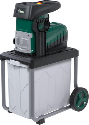 Mr. GARDENER Häcksler »LH 2845-2«, leise, 2800 Watt, 45 mm Aststärke max. - gruen