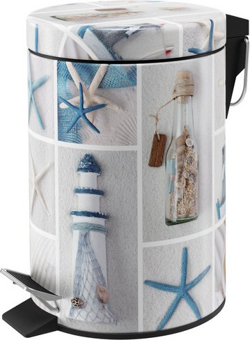 Sanilo Kosmetikeimer »Meeresbrise«, 3,0L, Beige, Rund