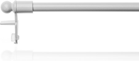 Lichtblick Klemmstange, Länge: 3,2 cm, 1-läufig, Metall - weiss