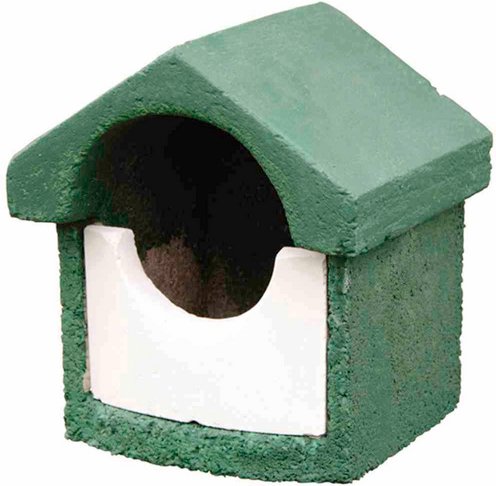 Thumbnail - CJ WILDLIFE Nistkasten, Holzwerkstoff, grün, Spitzdach - gruen