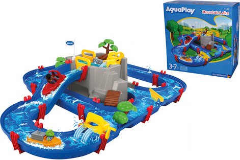 Thumbnail - aquaplay Wasserbahn »MountainLake«, bunt - blau