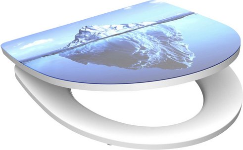 Thumbnail - SCHÜTTE WC-Sitz »ICEBERG «, Duroplast, oval, mit Softclose-Funktion - blau