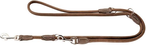 HUNTER Führleine, Gr. 200 cm, braun