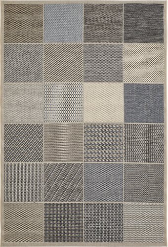 ANDIAMO Teppich »Clyde«, 160x230 cm, beige-blau