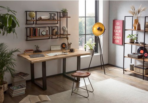 Thumbnail - SIT Tisch »TABLES & CO«, HxT: 76 x 90 cm, Holz - braun | schwarz