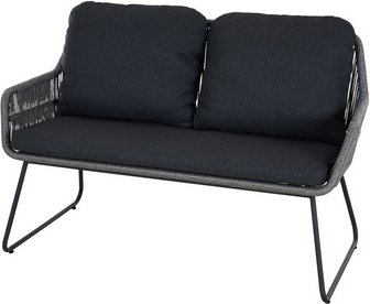 Thumbnail - SIENA GARDEN Dining-Lounge »KANSAS«, BxHxL: 130 x 85,5 x 70 cm - grau