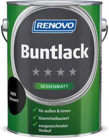 RENOVO Buntlack - schwarz
