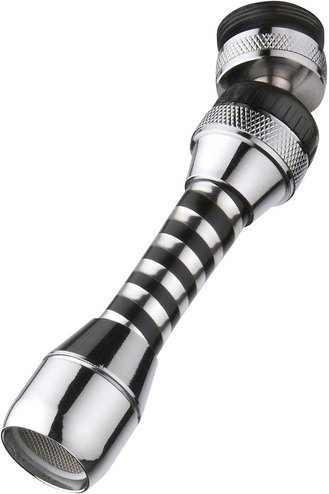 CORNAT Strahlregler, Kunststoff/Messing, silberfarben, M22/M24