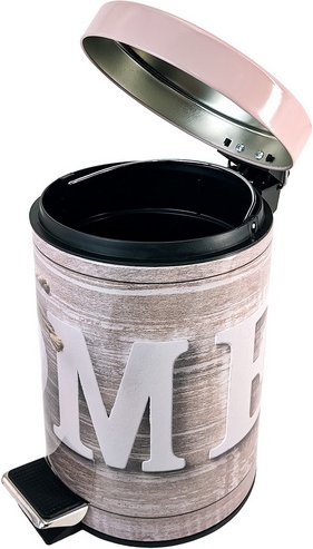 Sanilo Kosmetikeimer »Home«, 3,0L, Braun, Rund