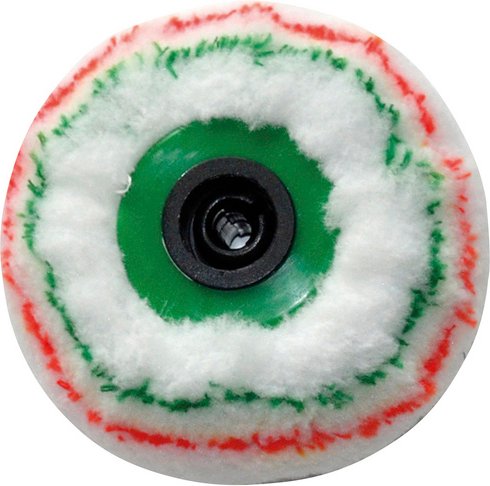 RENOVO Ersatzwalze Eckeroller, Kunstfaser, Weiß | Grün - weiss