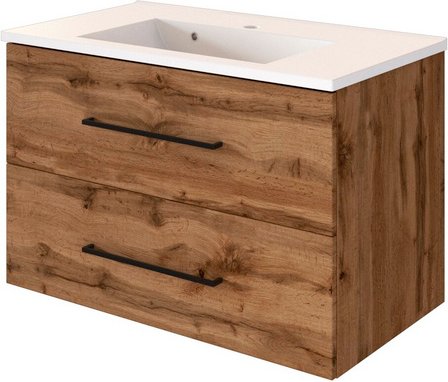 HELD MÖBEL Waschtisch »Luzern«, BxHxT: 80 x 54 x 47 cm - bunt