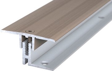 CARL PRINZ Übergangsprofil »LPS 220 XXL«, BxH: 34 x 17 mm, versenkt gelocht - silberfarben