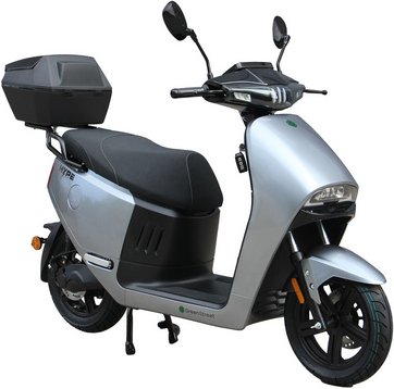 GREENSTREET Elektroroller »HYPE«, max. 85 km/h, 12 Zoll, silberfarben