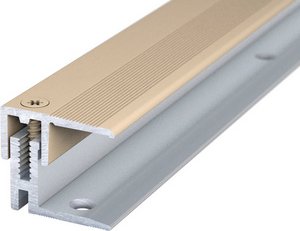 CARL PRINZ Abschlussprofil »LPS 220 XXL«, BxH: 22 x 17 mm, versenkt gelocht - goldfarben