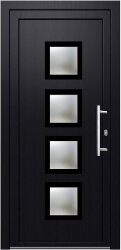 KNOCK Kunststoff-Haustür »Robusto«, anthrazit - grau