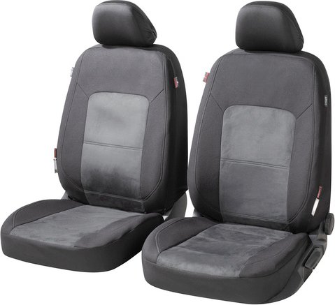 WALSER Sitzbezug »Ellington«, Polyester - schwarz | grau