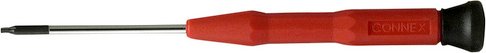 CONNEX Schraubendreher, Klingenlänge: 60 mm, Stahl, T, 19g - schwarz