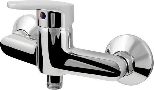 WELLWATER Armatur »Pisa BR-EHM«, BxHxT: 15 x 20,1 x 9,5 cm, verchromt - silberfarben