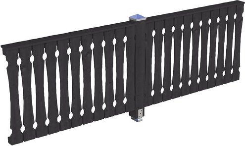 Thumbnail - SKANHOLZ Seitenwand, B x H: 78,5 x 96 cm, Holz, Farbe: schiefergrau