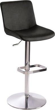 Mayer Sitzmöbel Barhocker »1235G«, Breite: 44 cm, höhenverstellbar, Kunstleder, grau
