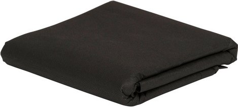 WINDHAGER Vlies, Unkrautvlies, 2 x 25 m, 50 g / m2 - schwarz