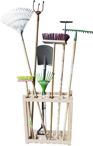 PROMADINO Geräteständer, BxHxL: 60,2 x 70 x 21,8 cm, Kiefernholz